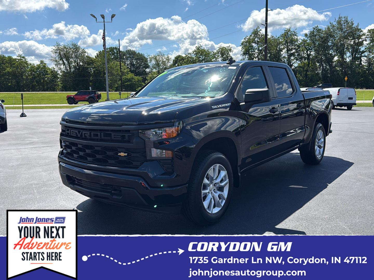 Black 2022 Chevrolet Silverado 1500 Pickup Truck Four-Wheel Drive 8-Speed Automatic
