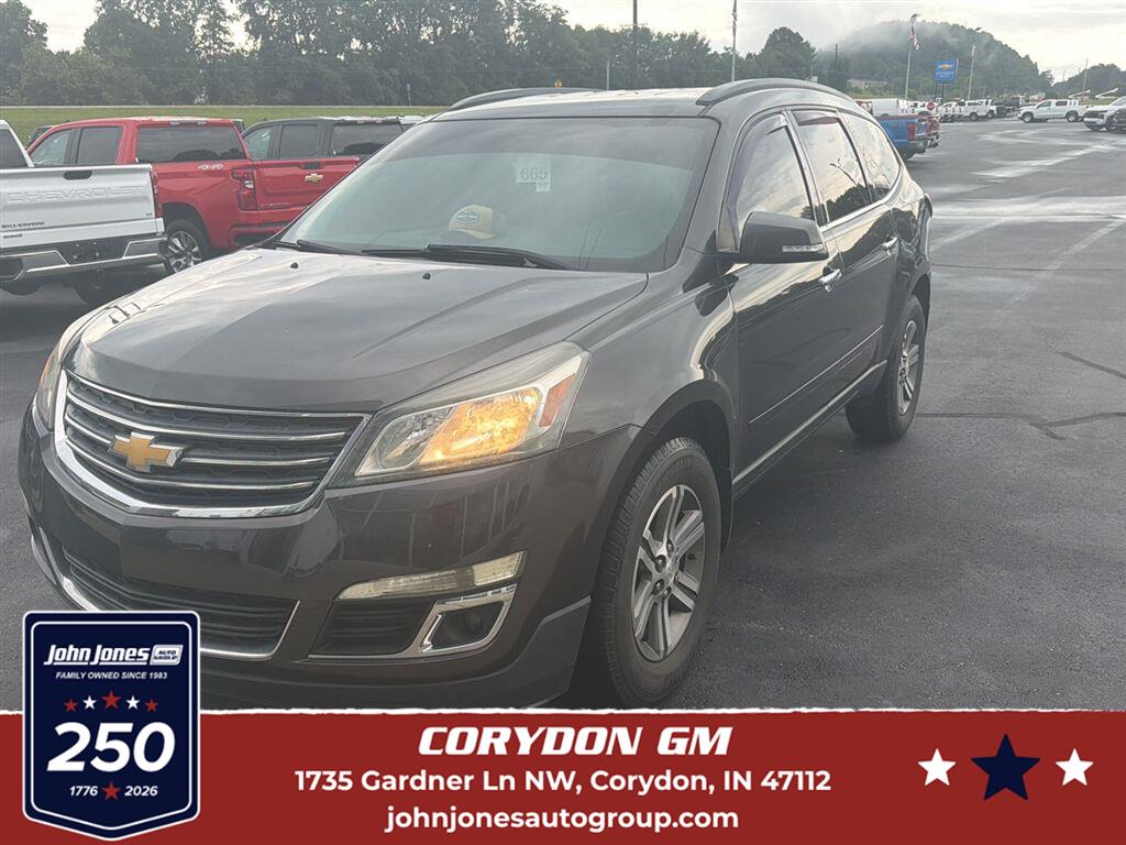 Gray (Tungsten Metallic) 2017 Chevrolet Traverse SUV / Crossover Front-Wheel Drive 6-Speed Automatic