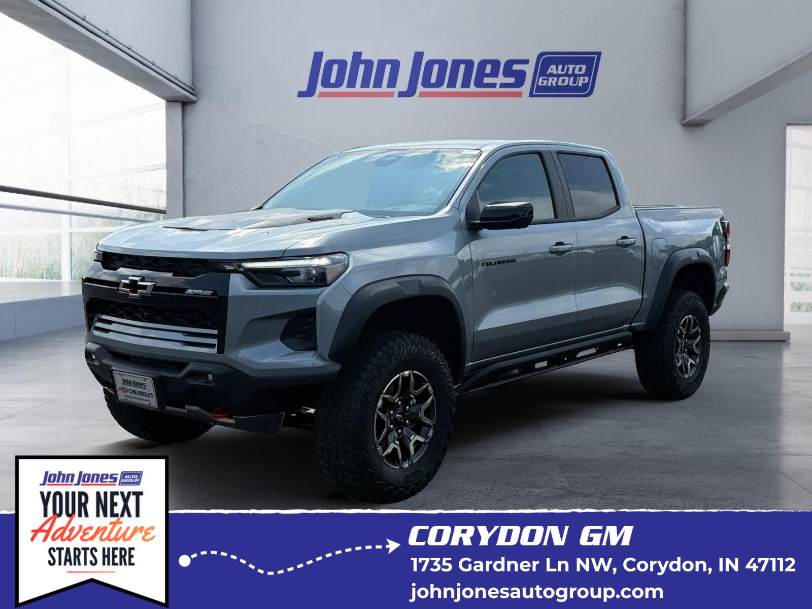 Sterling Gray Metallic 2026 Chevrolet Colorado Pickup Truck Four-Wheel Drive 8-Speed Automatic