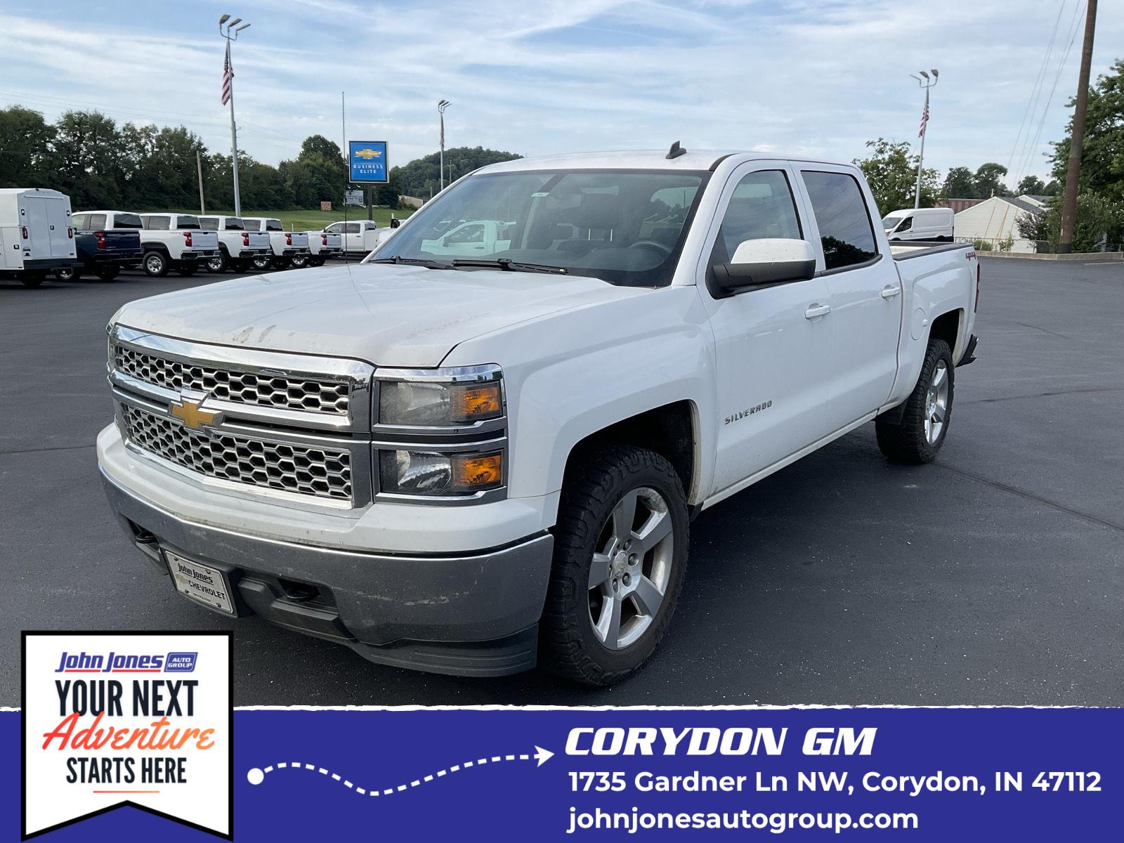 Summit White 2014 Chevrolet Silverado 1500 Pickup Truck Four-Wheel Drive 6-Speed Automatic