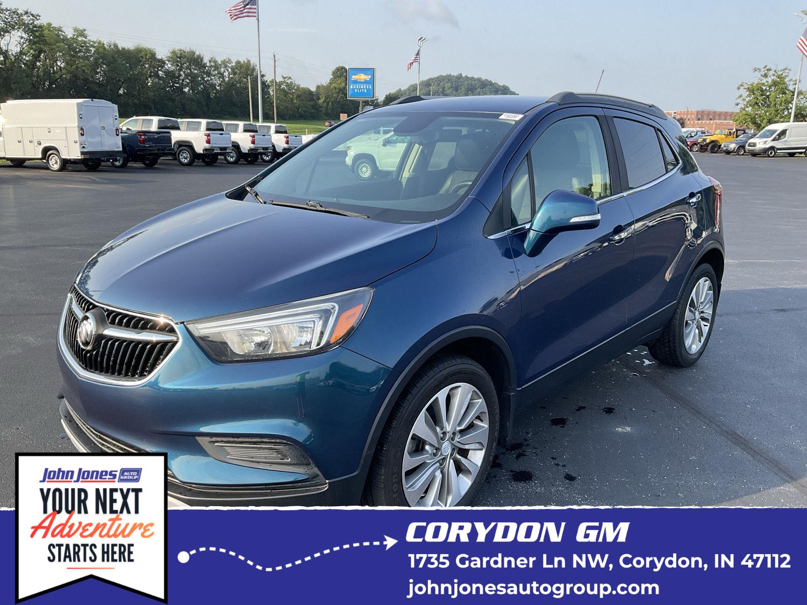 Blue (Deep Azure Metallic) 2019 Buick Encore SUV / Crossover Front-Wheel Drive 6-Speed Automatic Overdrive