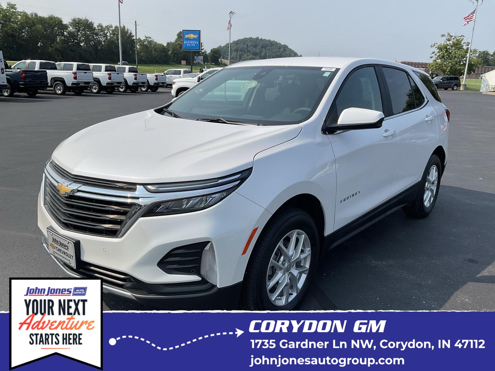 Summit White 2024 Chevrolet Equinox SUV / Crossover Four-Wheel Drive 6-Speed Automatic Overdrive