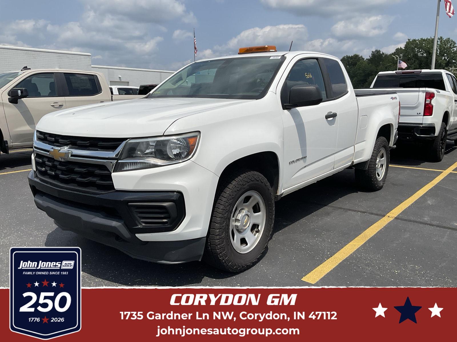 2022 Chevrolet Colorado Work Truck Extended Cab 4WD