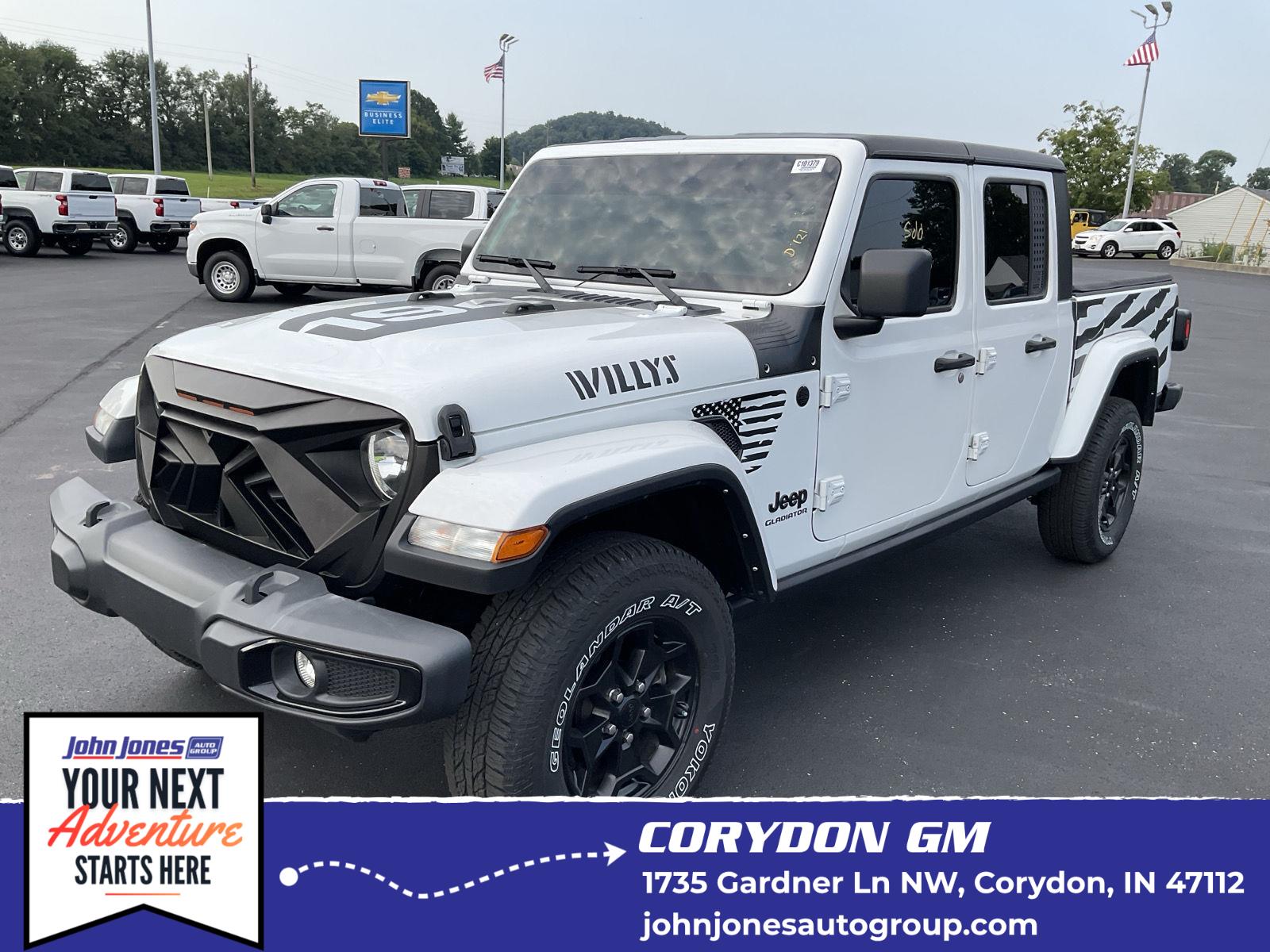 2022 Jeep Gladiator Willys Crew Cab 4WD