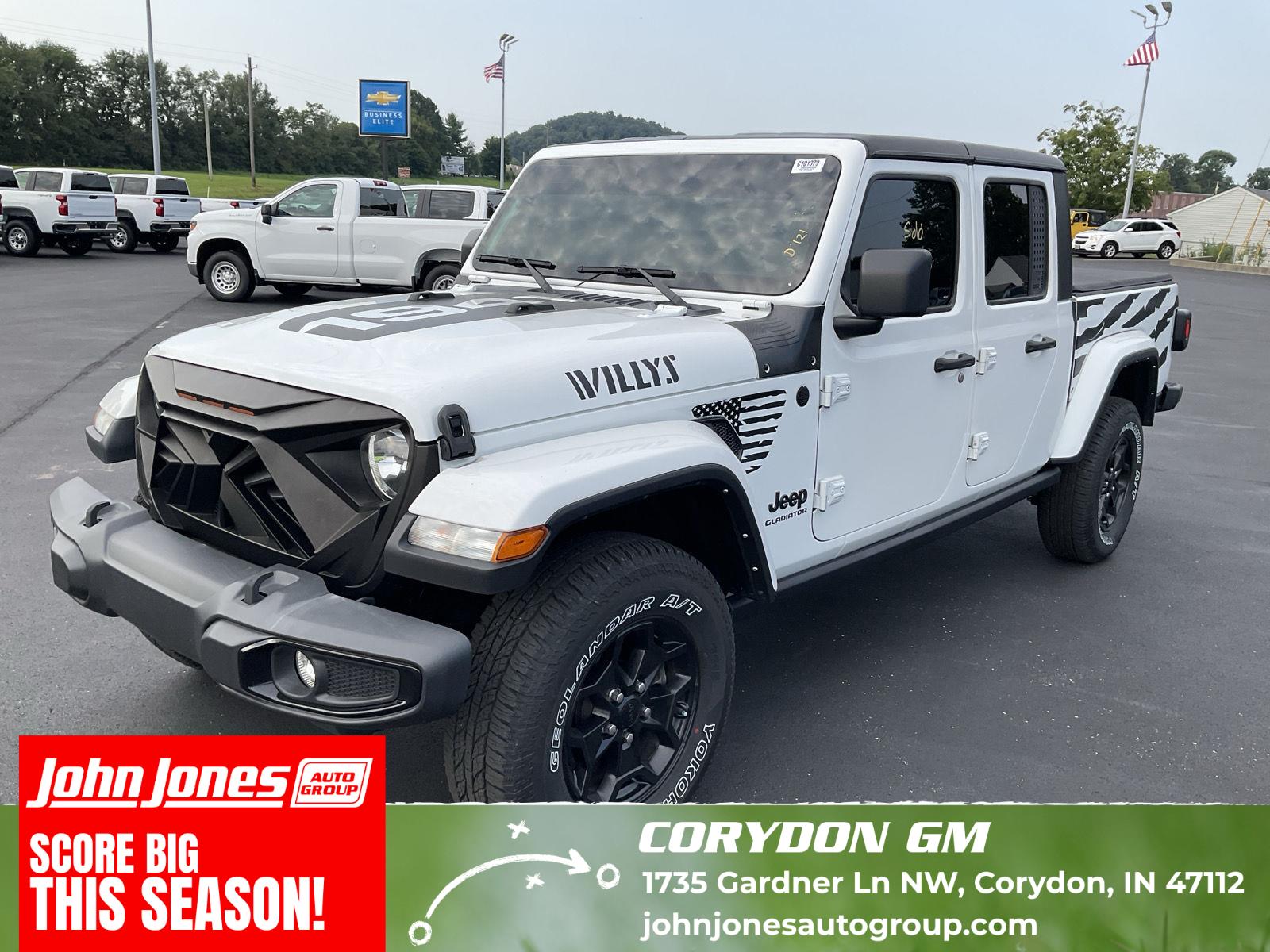 2022 Jeep Gladiator Blanco (Bright White Clearcoat) Camioneta Todo terreno 8 velocidades Automática