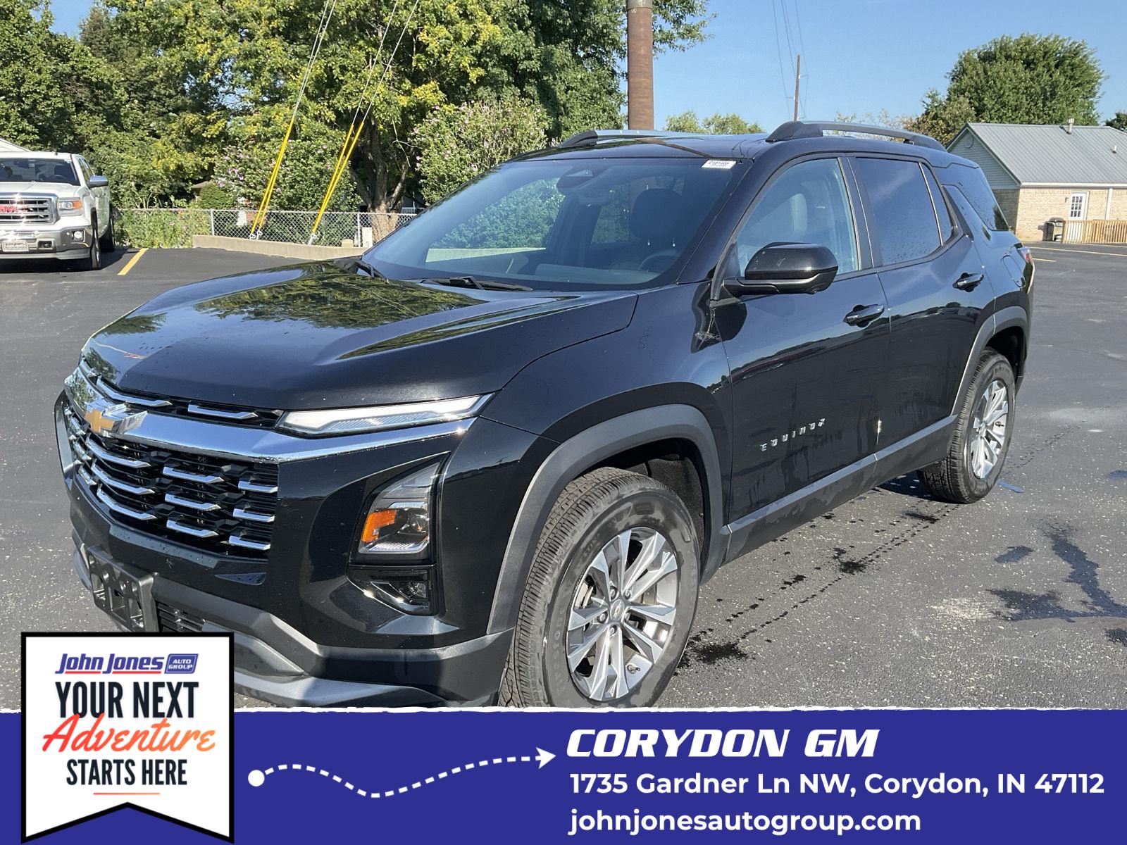 Mosaic Black Metallic 2025 Chevrolet Equinox SUV / Crossover Front-Wheel Drive Continuously Variable Transmission