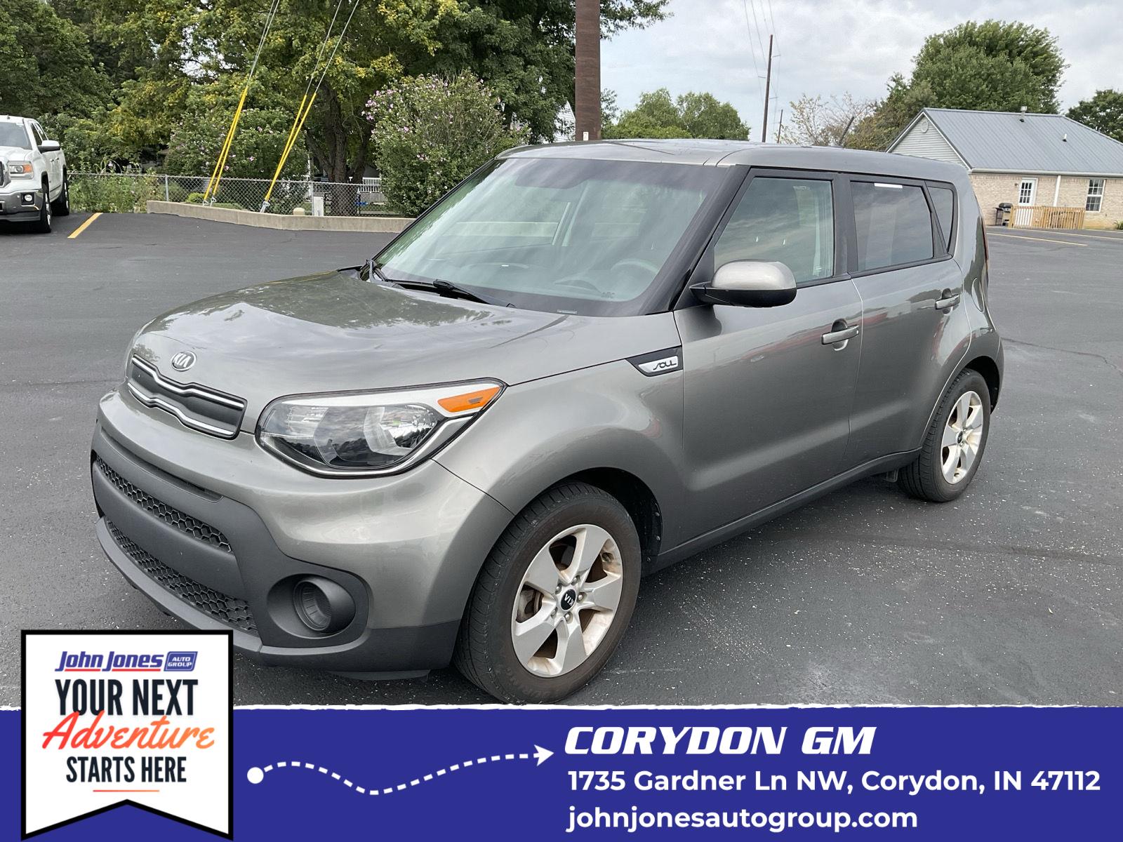 Titanium Gray 2019 Kia Soul Wagon Front-Wheel Drive Automatic