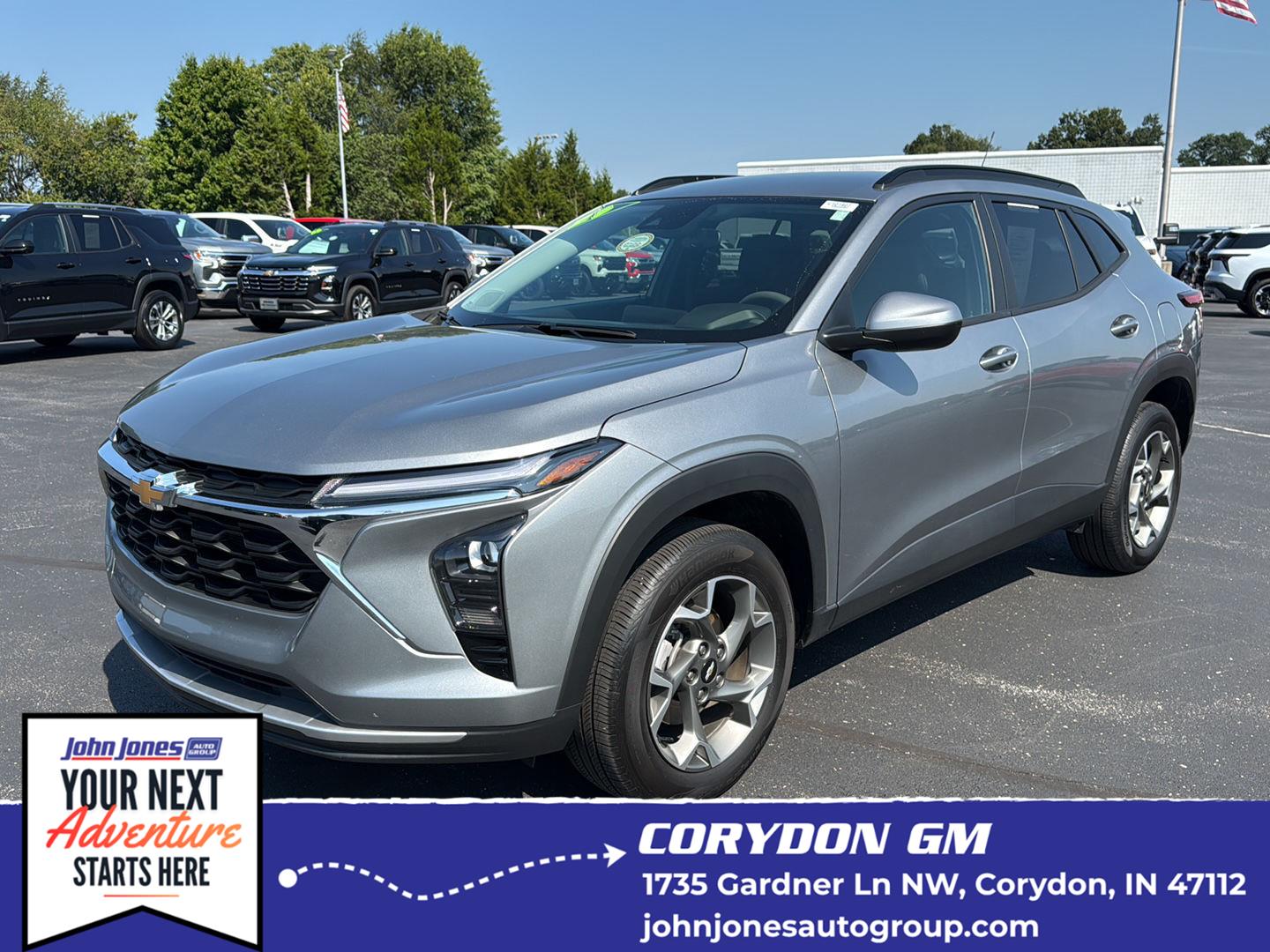Sterling Gray Metallic 2025 Chevrolet Trax SUV / Crossover Front-Wheel Drive 6-Speed Automatic