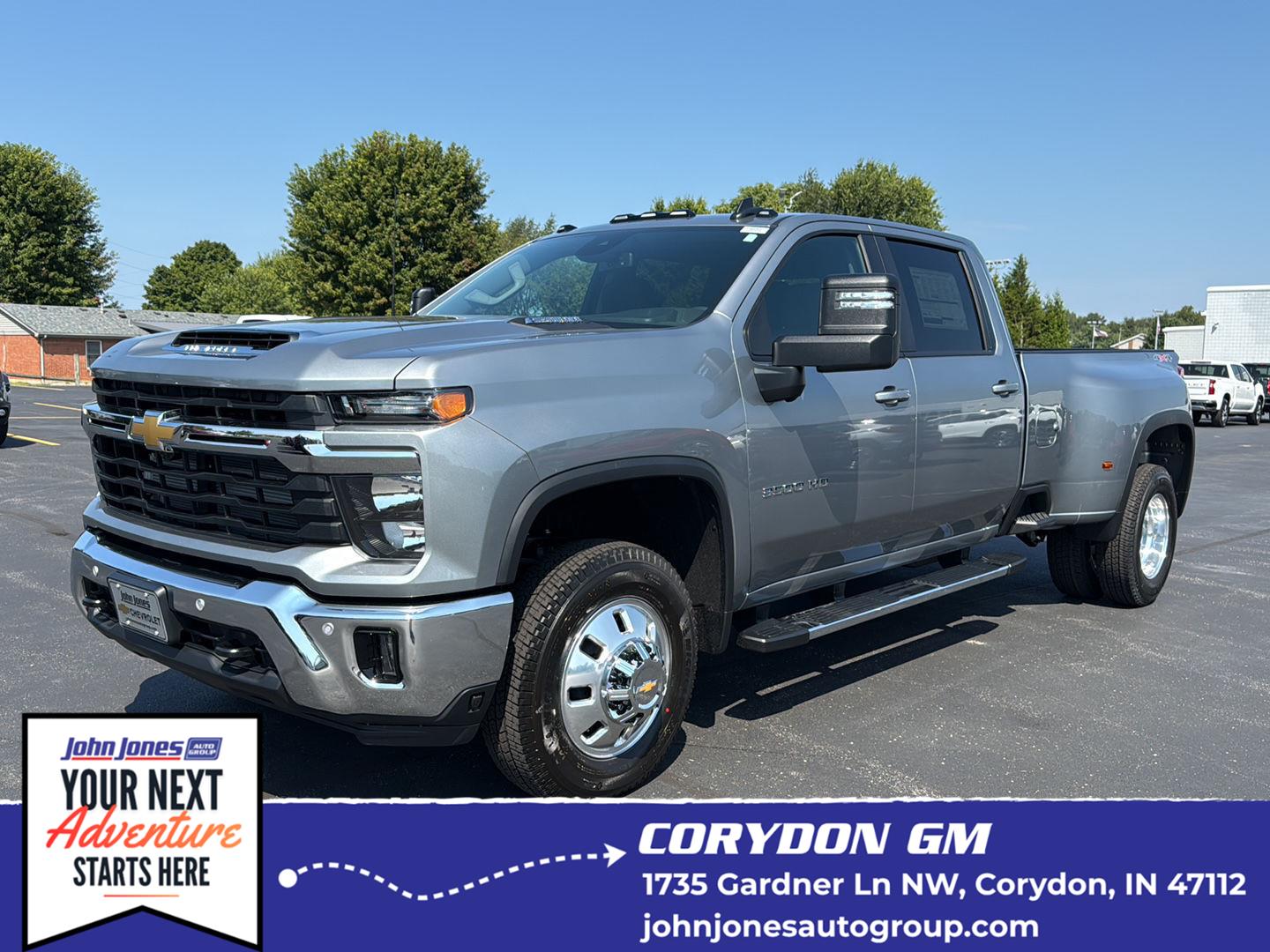 Sterling Gray Metallic 2026 Chevrolet Silverado 3500HD Pickup Truck Four-Wheel Drive Automatic