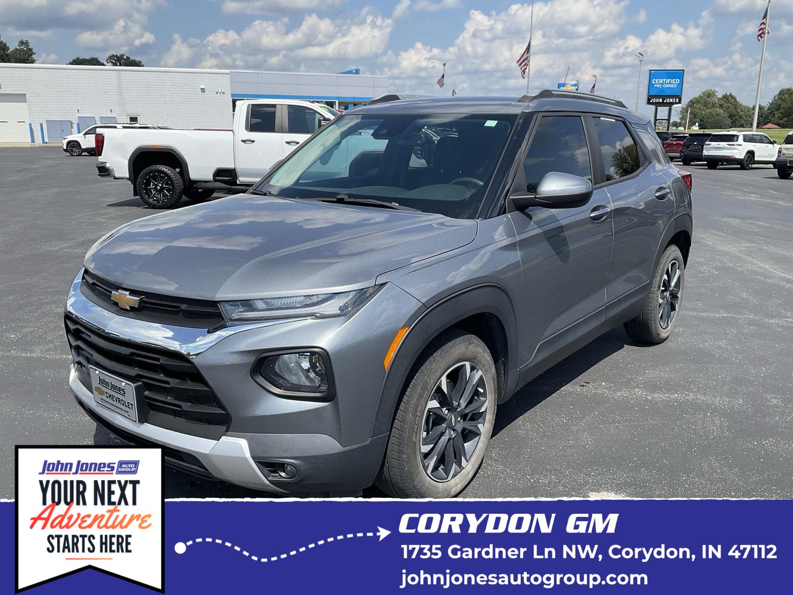 Gray (Satin Steel Metallic) 2021 Chevrolet Trailblazer SUV / Crossover Front-Wheel Drive Continuously Variable Transmission