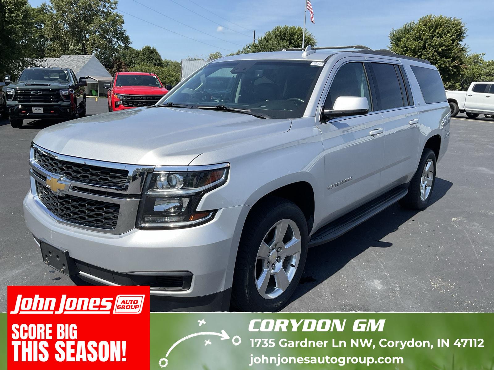 Silver Ice Metallic 2018 Chevrolet Suburban SUV / Crossover Four-Wheel Drive Automatic