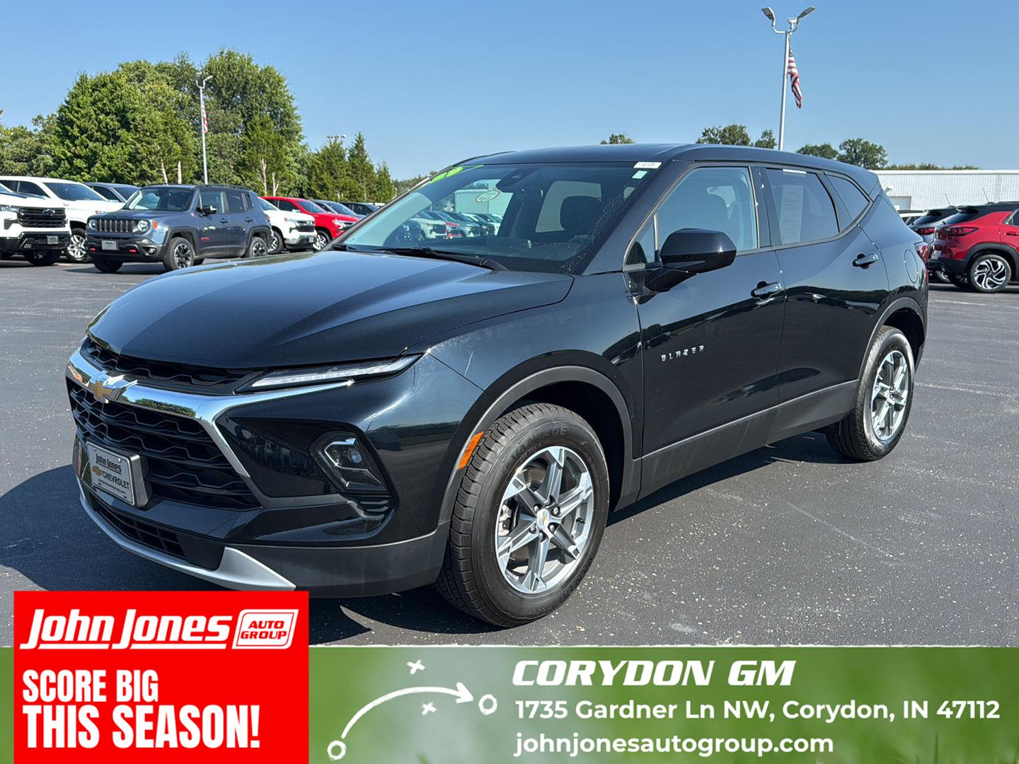 Black 2025 Chevrolet Blazer SUV / Crossover All-Wheel Drive 9-Speed Automatic