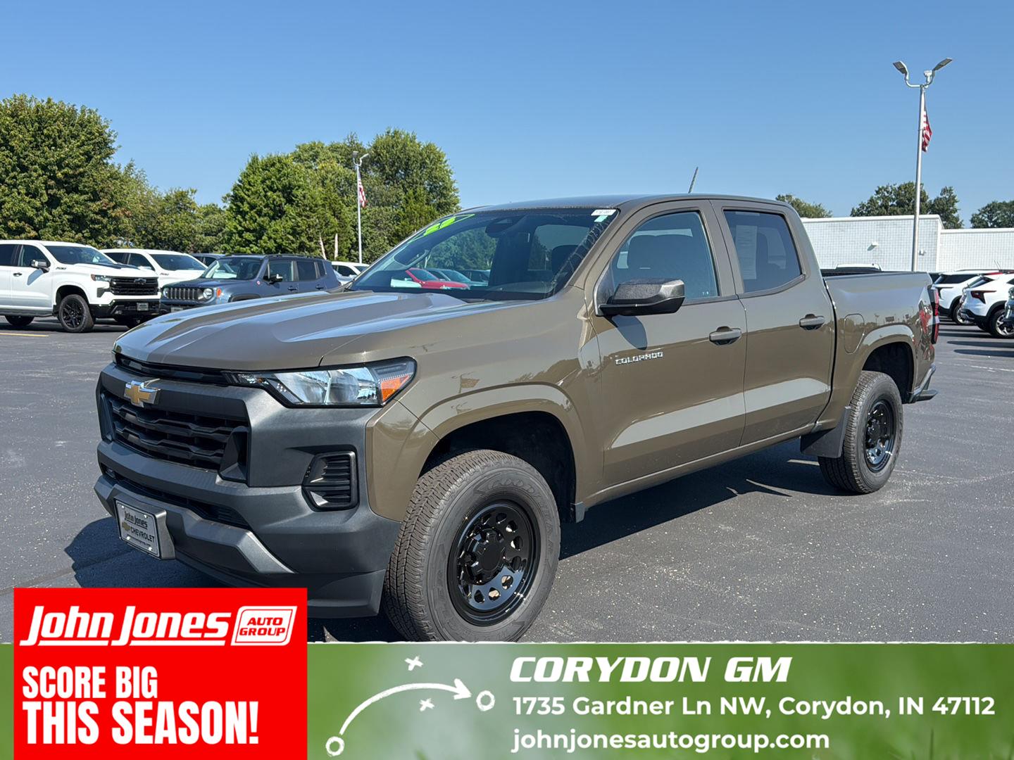Harvest Bronze Metallic 2023 Chevrolet Colorado Pickup Truck 4X2 8-Speed Automatic