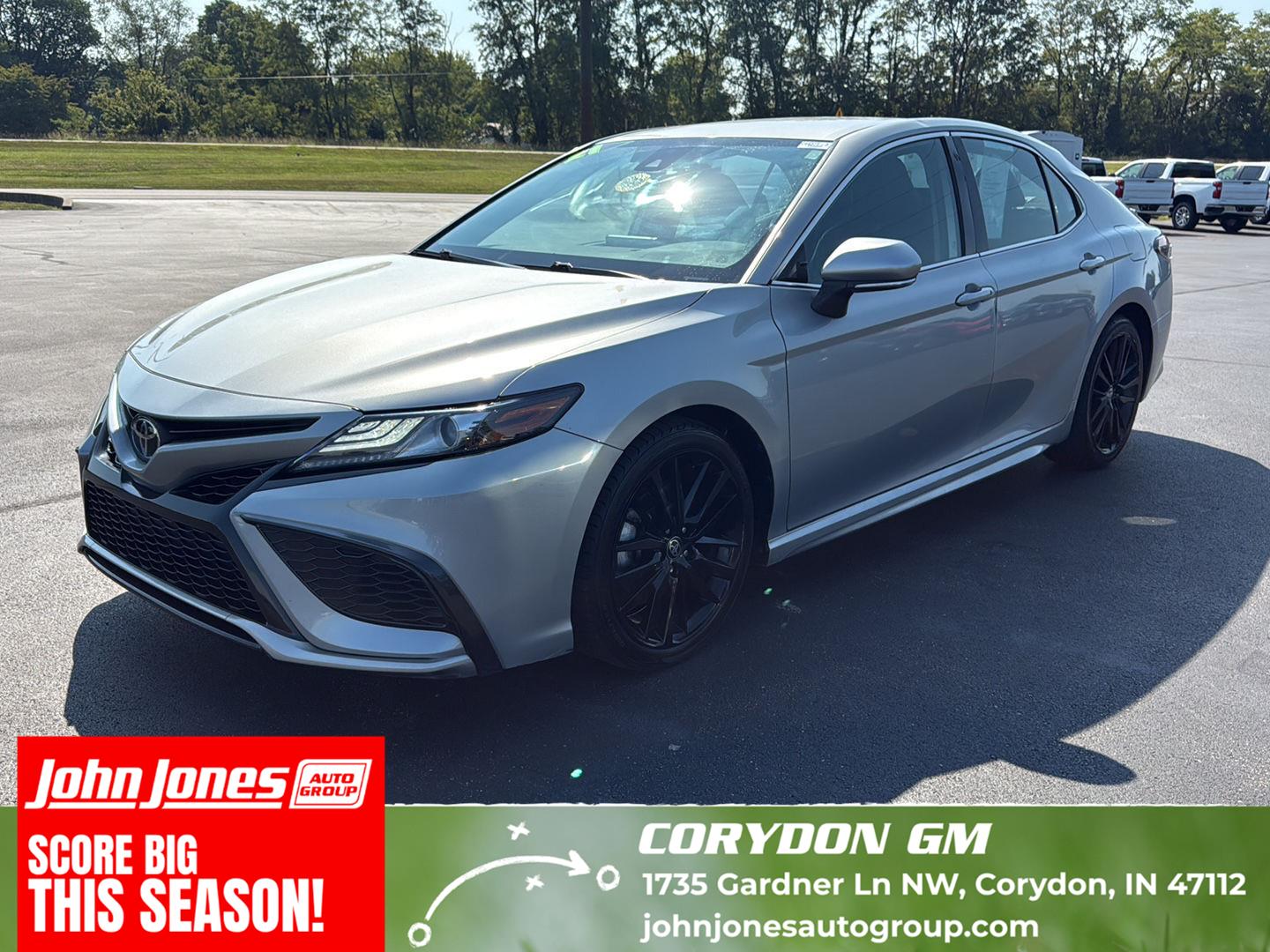 Celestial Silver Metallic 2021 Toyota Camry Sedan All-Wheel Drive Automatic