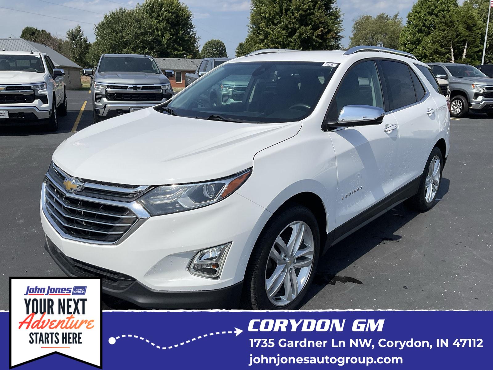 Summit White 2020 Chevrolet Equinox SUV / Crossover Four-Wheel Drive 9-Speed Automatic Overdrive