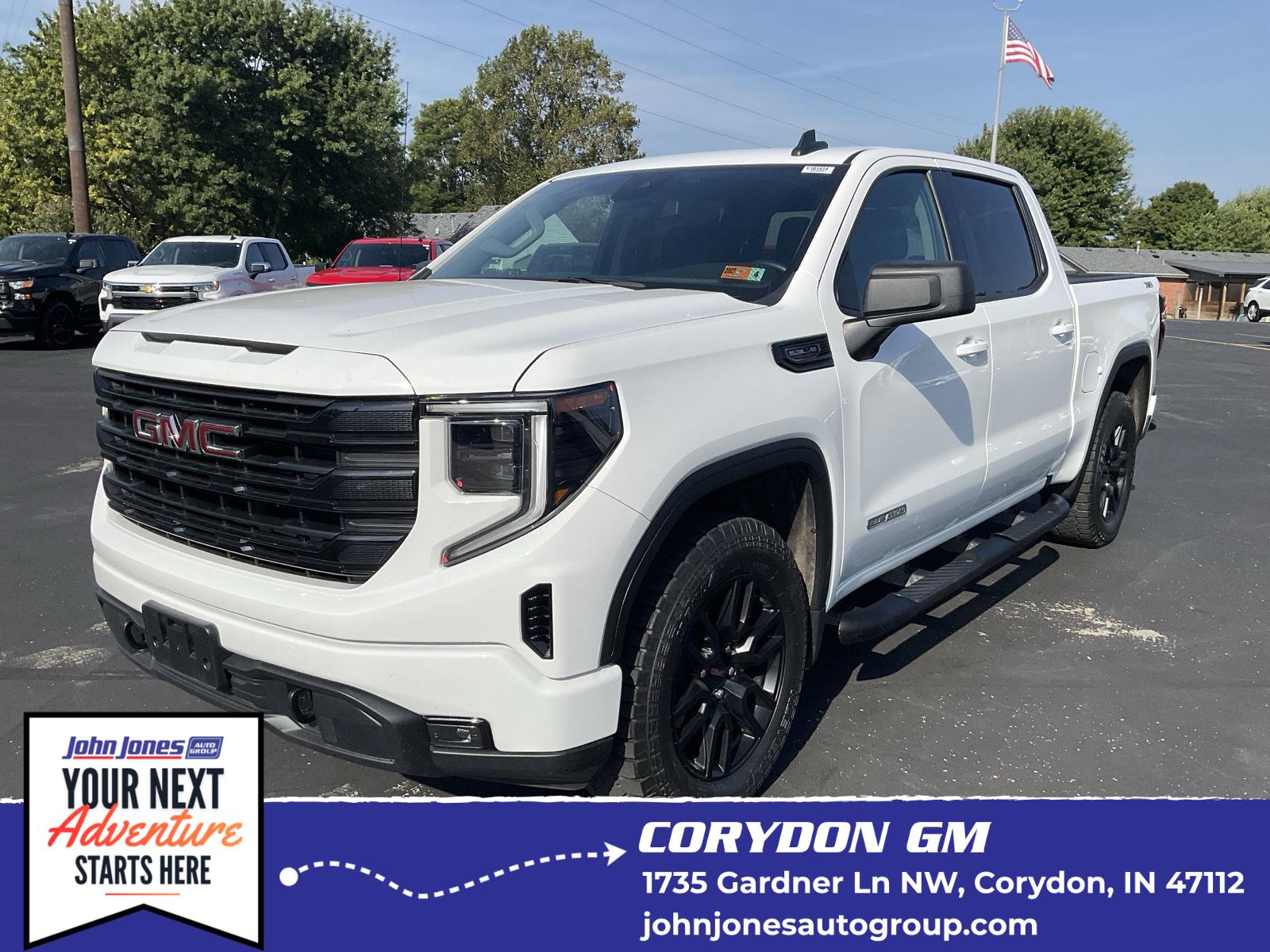 Summit White 2025 GMC Sierra 1500 Pickup Truck Four-Wheel Drive Automatic