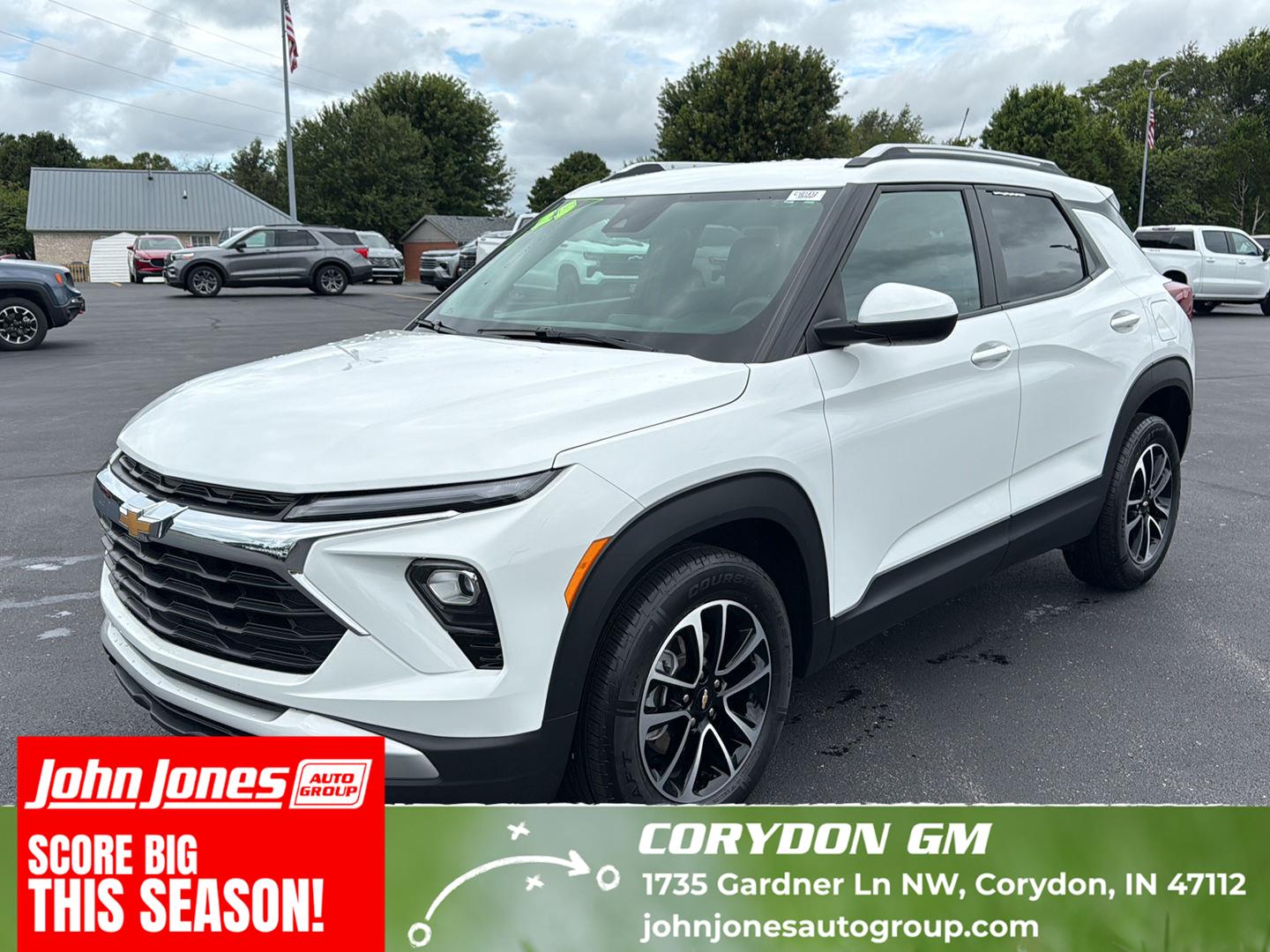Summit White 2025 Chevrolet Trailblazer SUV / Crossover Front-Wheel Drive Continuously Variable Transmission