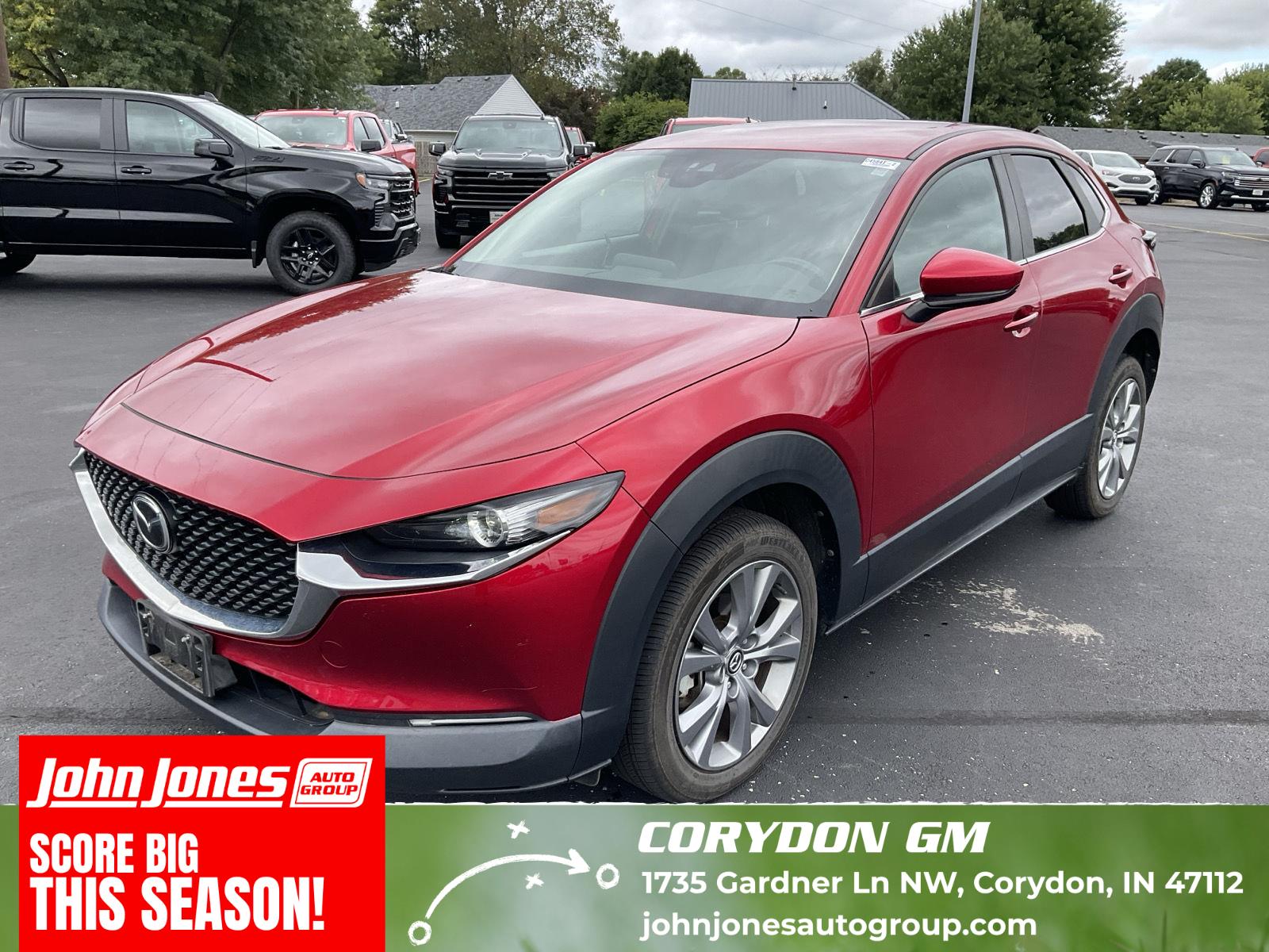 Soul Red Crystal Metallic 2022 Mazda CX-30 SUV / Crossover All-Wheel Drive Automatic