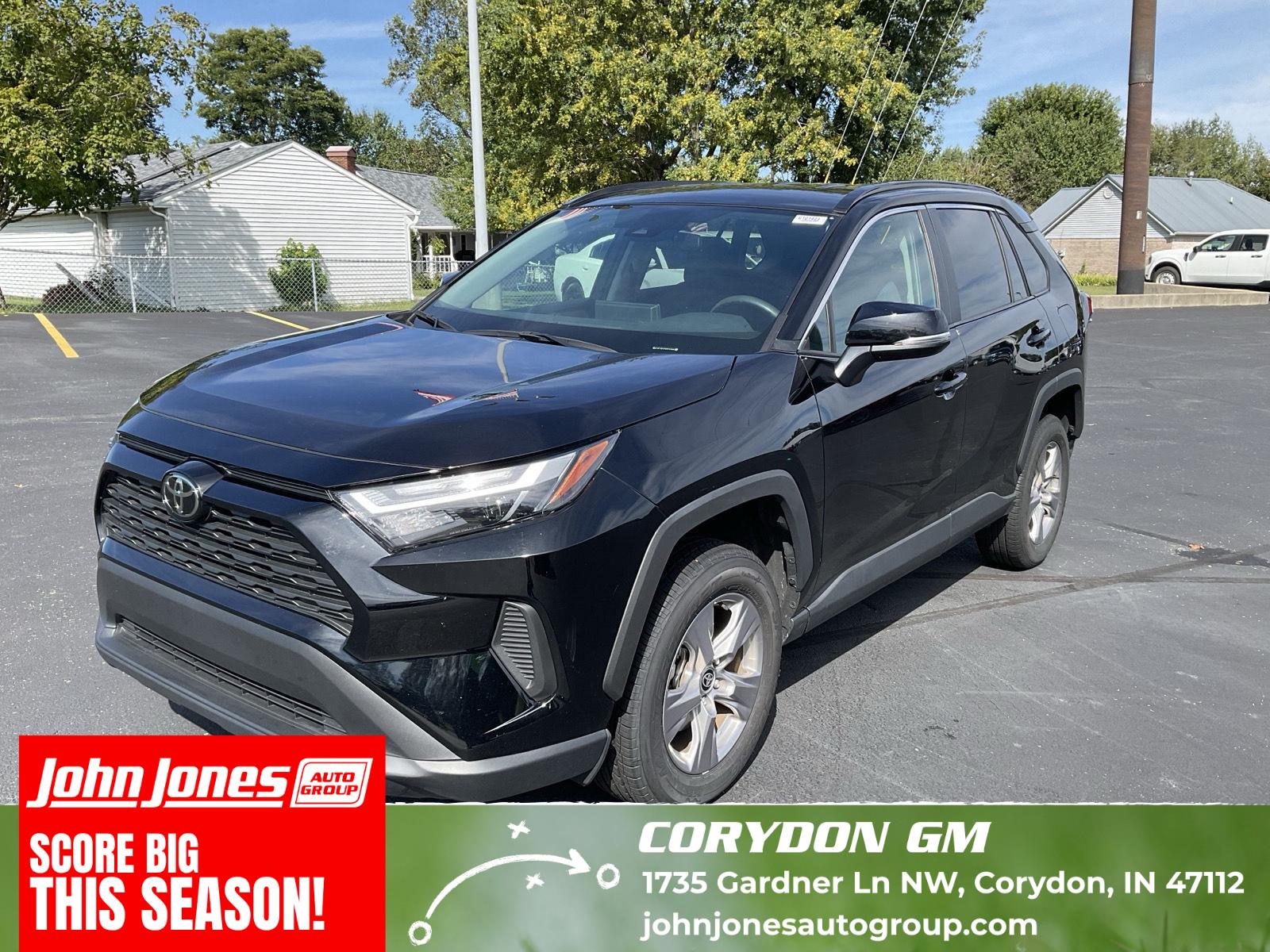 Midnight Black Metallic 2025 Toyota RAV4 SUV / Crossover All-Wheel Drive Automatic