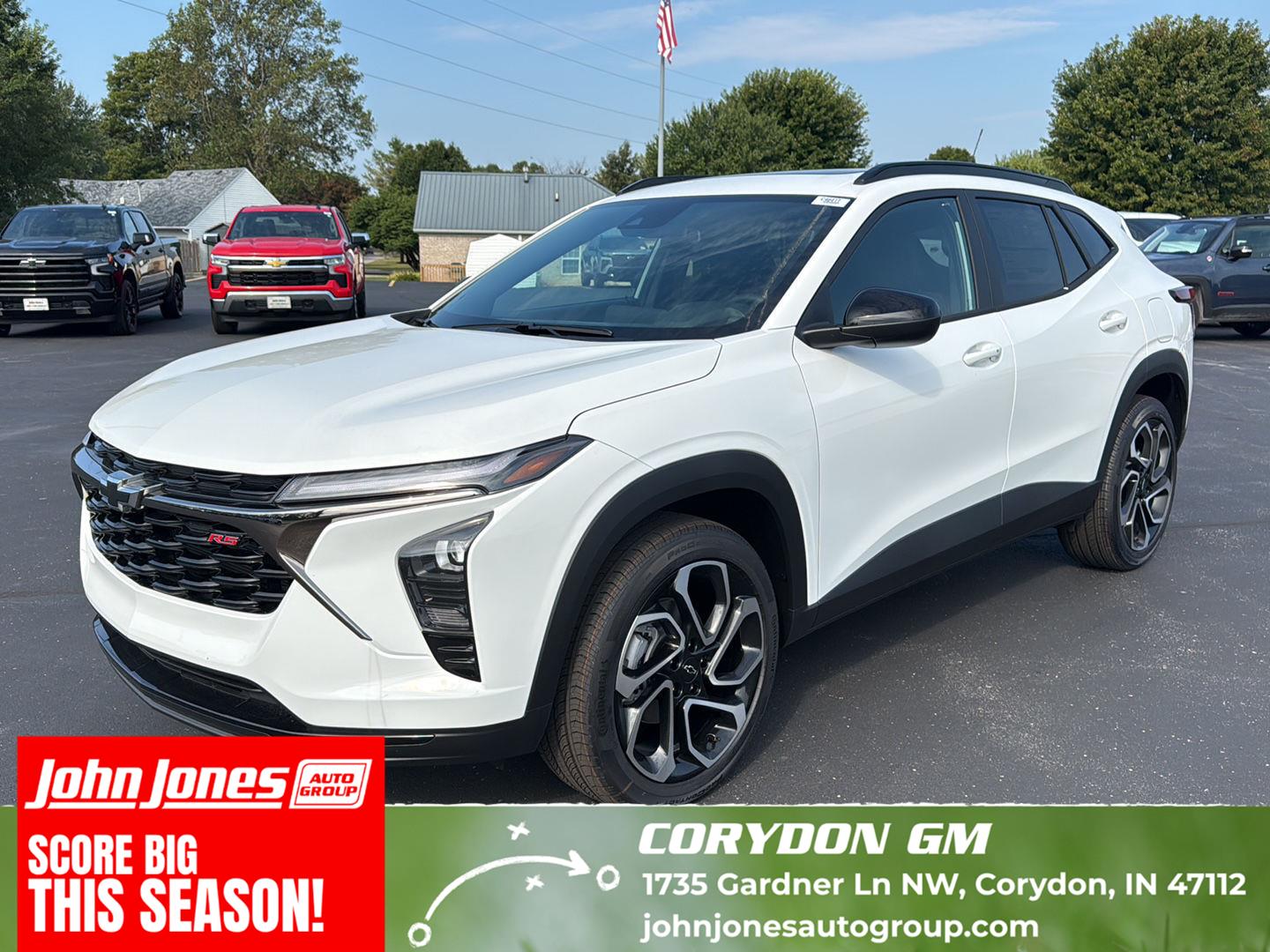 Summit White 2026 Chevrolet Trax SUV / Crossover Front-Wheel Drive 6-Speed Automatic