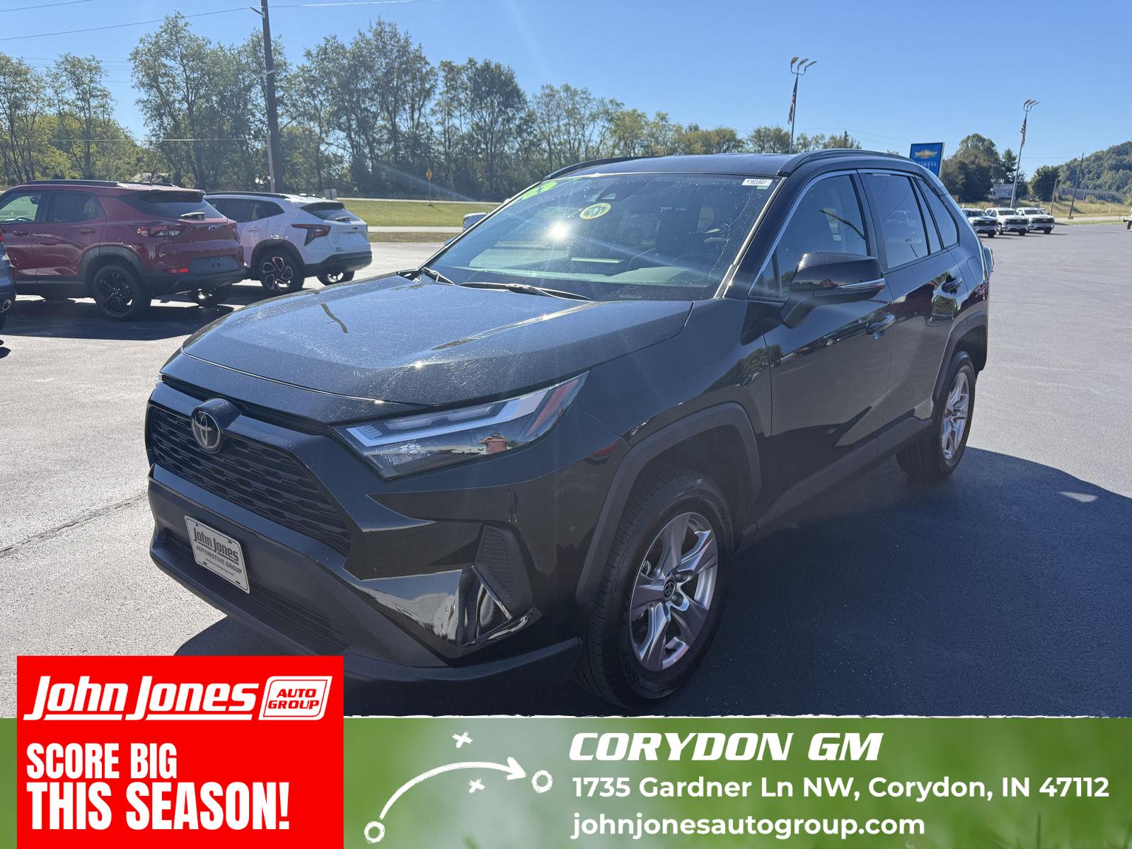 Midnight Black Metallic 2025 Toyota RAV4 SUV / Crossover All-Wheel Drive Automatic
