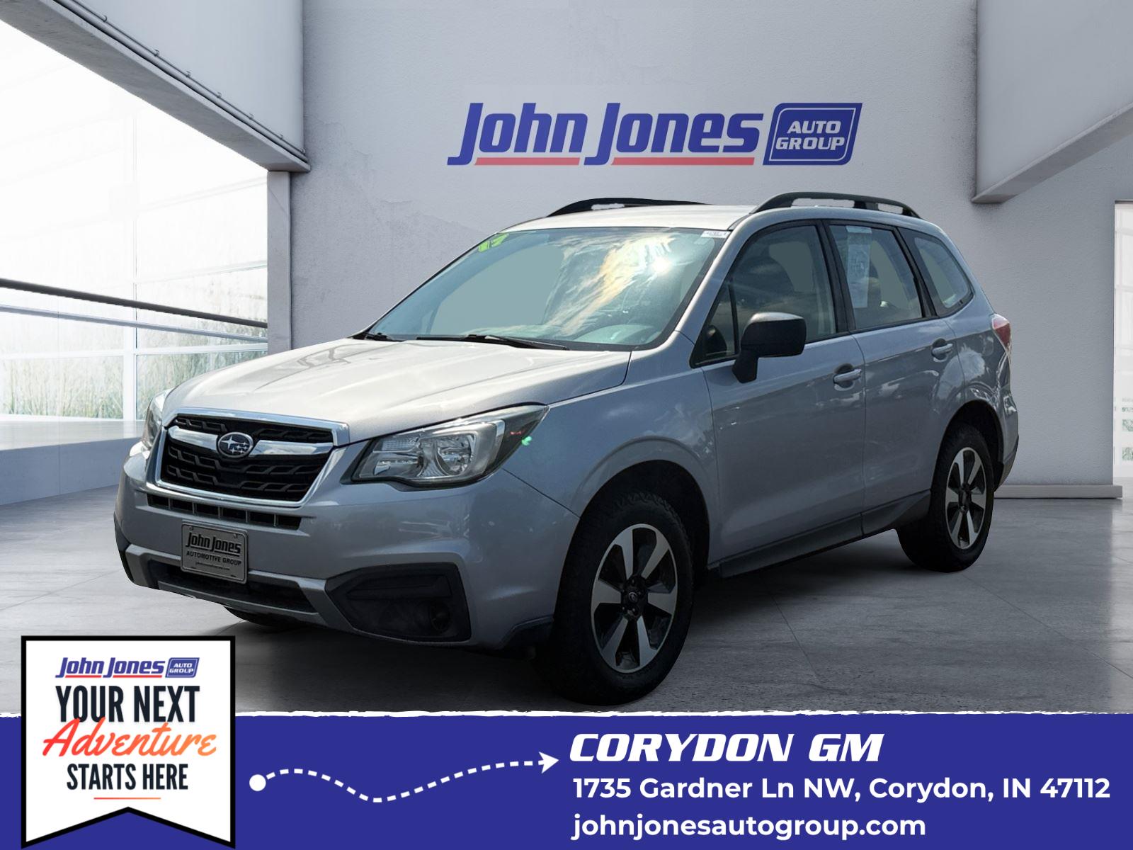 Ice Silver Metallic 2017 Subaru Forester SUV / Crossover All-Wheel Drive Continuously Variable Transmission