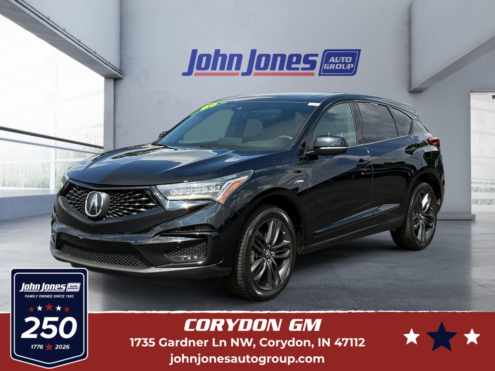2020 Acura RDX SH-AWD with A-Spec Package