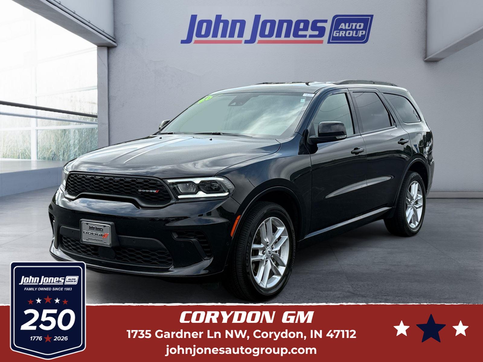 DB Black Clearcoat 2026 Dodge Durango SUV / Crossover All-Wheel Drive 8-Speed Automatic