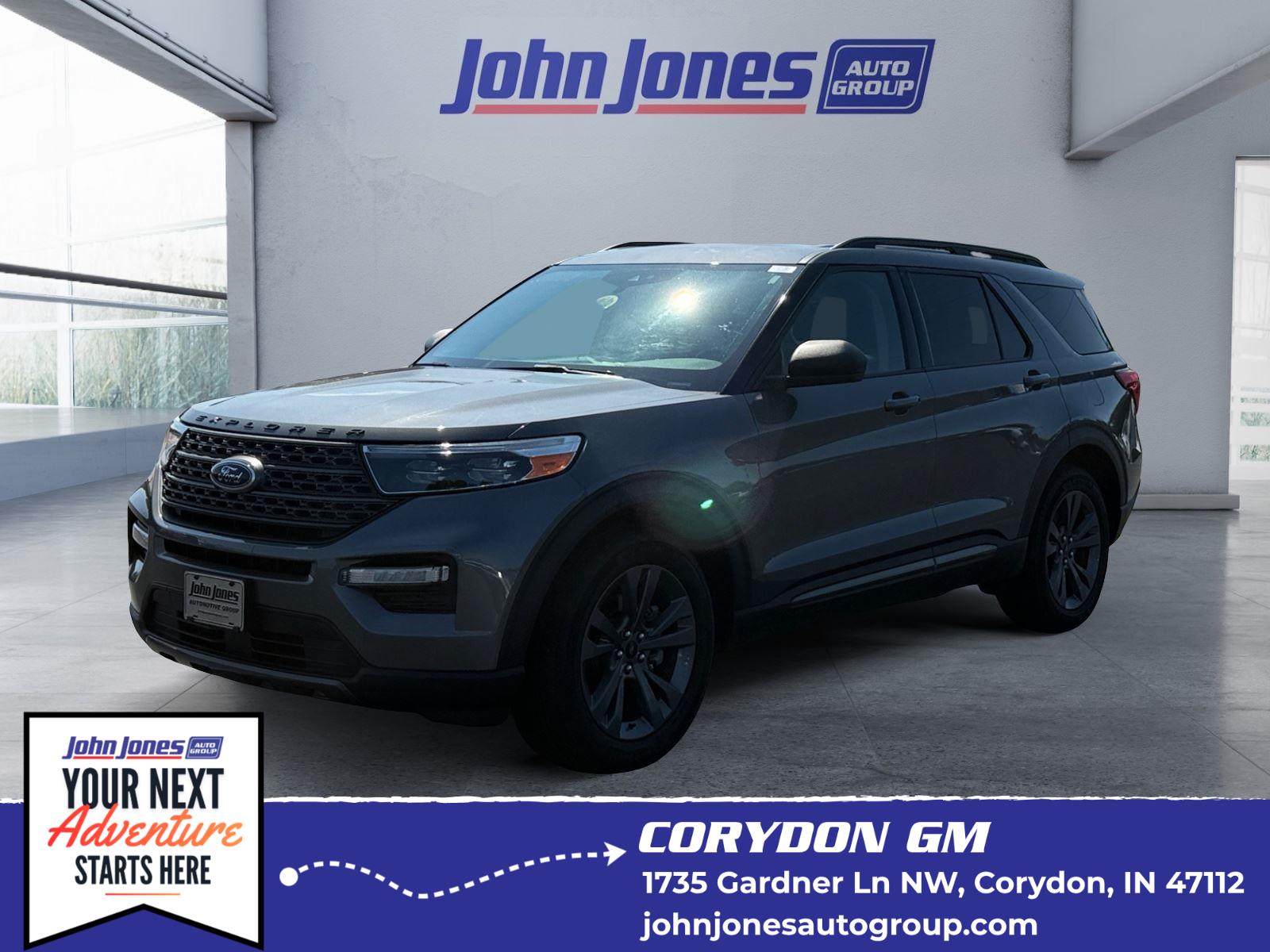Carbonized Gray Metallic 2021 Ford Explorer SUV / Crossover All-Wheel Drive Automatic