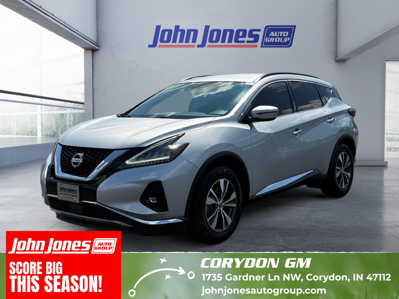 Brilliant Silver Metallic 2021 Nissan Murano SUV / Crossover All-Wheel Drive Continuously Variable Transmission