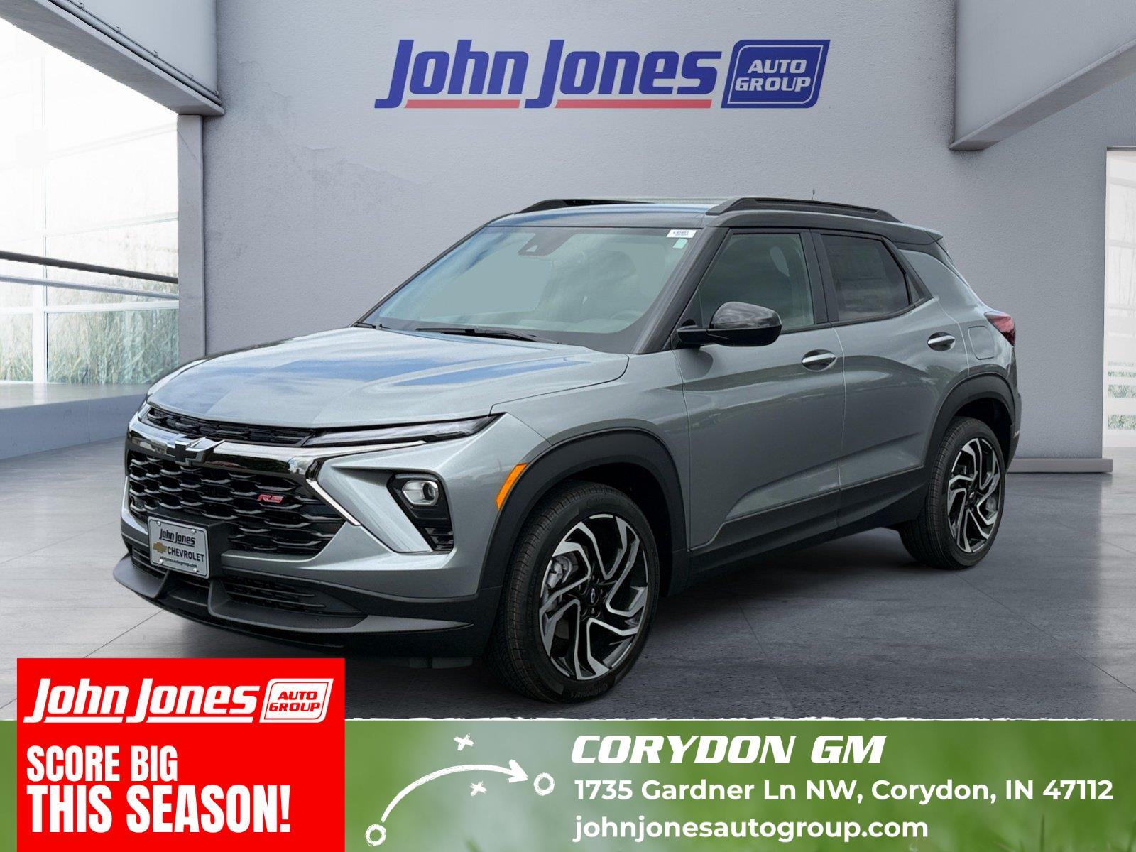 Sterling Gray Metallic 2026 Chevrolet Trailblazer SUV / Crossover Front-Wheel Drive Continuously Variable Transmission