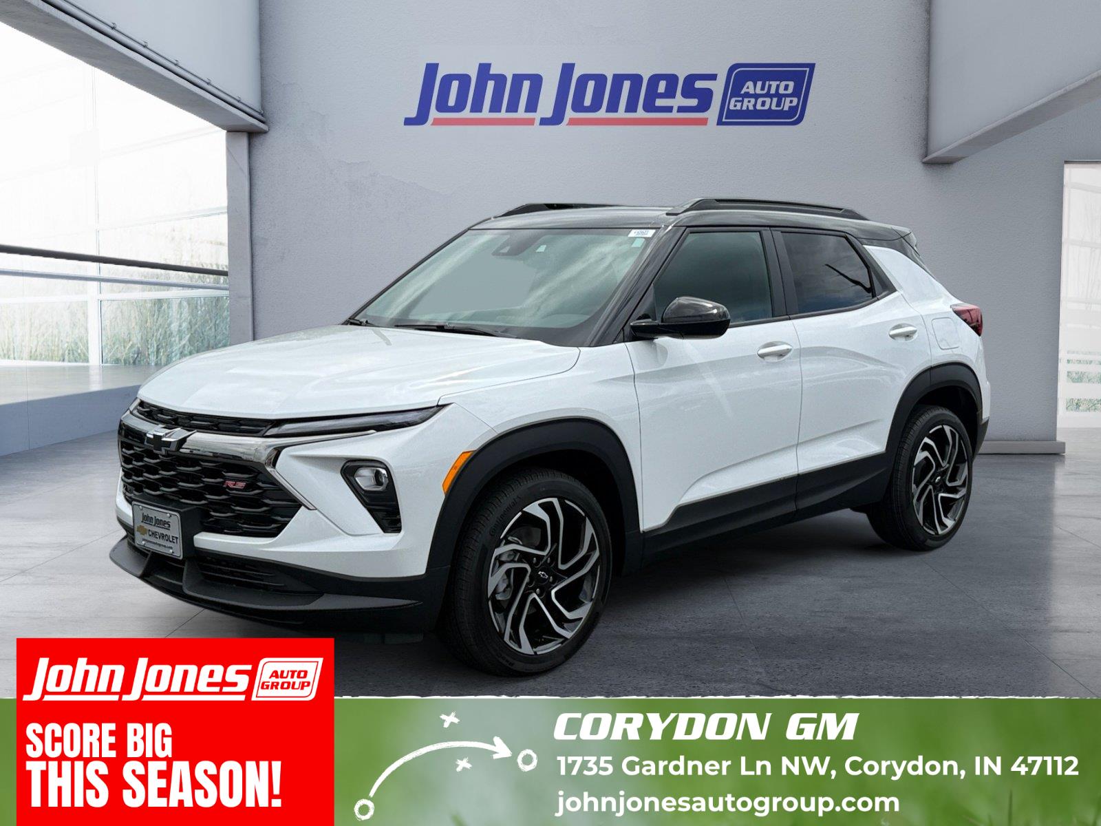 White (Iridescent Pearl Tricoat) 2026 Chevrolet Trailblazer SUV / Crossover Front-Wheel Drive Continuously Variable Transmission