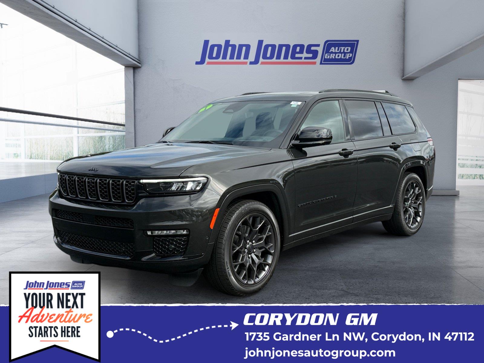 Rocky Mountain Pearlcoat 2025 Jeep Grand Cherokee L SUV / Crossover Four-Wheel Drive 8-Speed Automatic