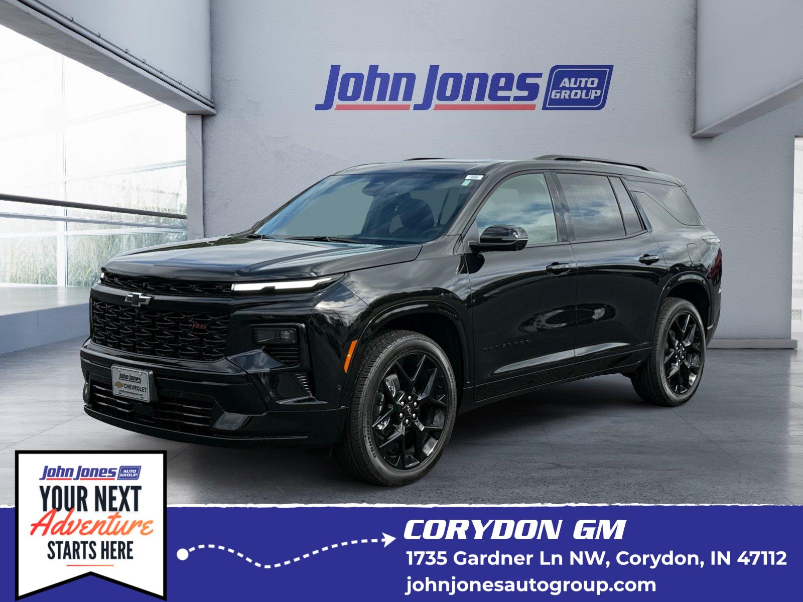 Mosaic Black Metallic 2026 Chevrolet Traverse SUV / Crossover Four-Wheel Drive 8-Speed Automatic