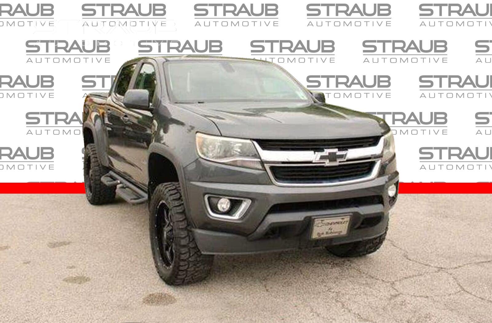 Cyber Gray Metallic 2016 Chevrolet Colorado Pickup Truck Four-Wheel Drive 6-Speed Automatic