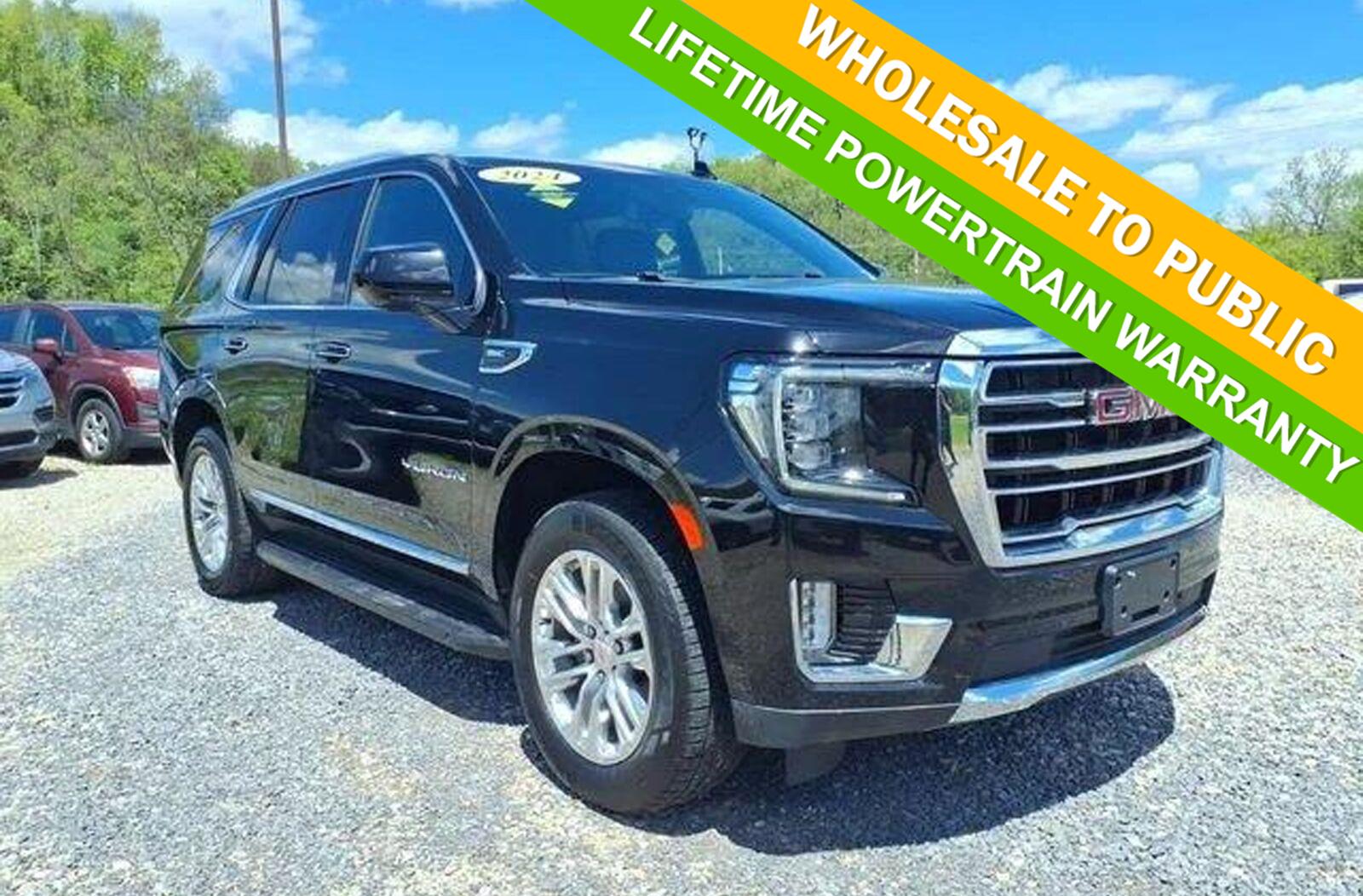 Onyx Black 2024 GMC Yukon SUV / Crossover Four-Wheel Drive Automatic