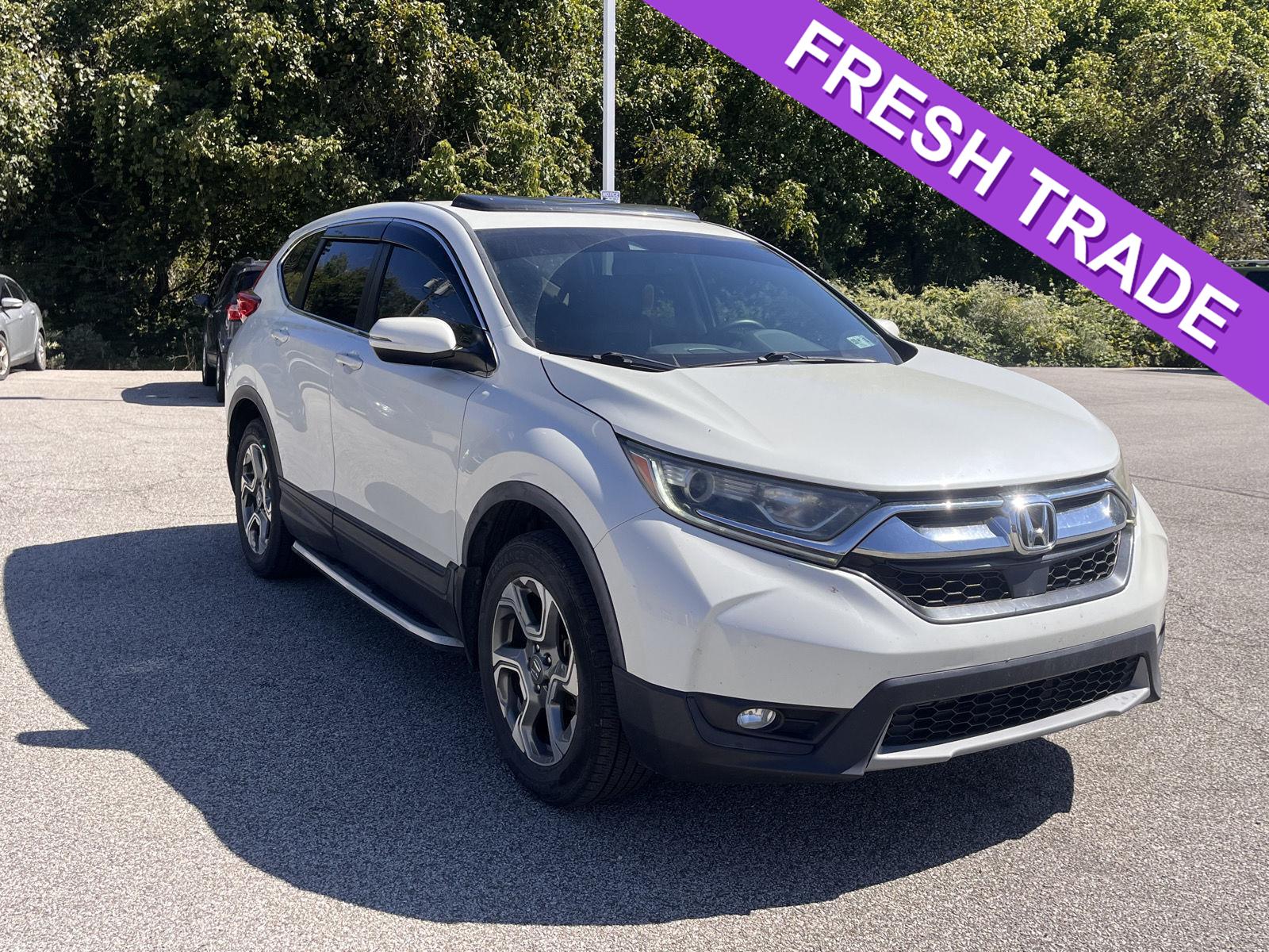 White Diamond Pearl 2018 Honda CR-V SUV / Crossover All-Wheel Drive Continuously Variable Transmission