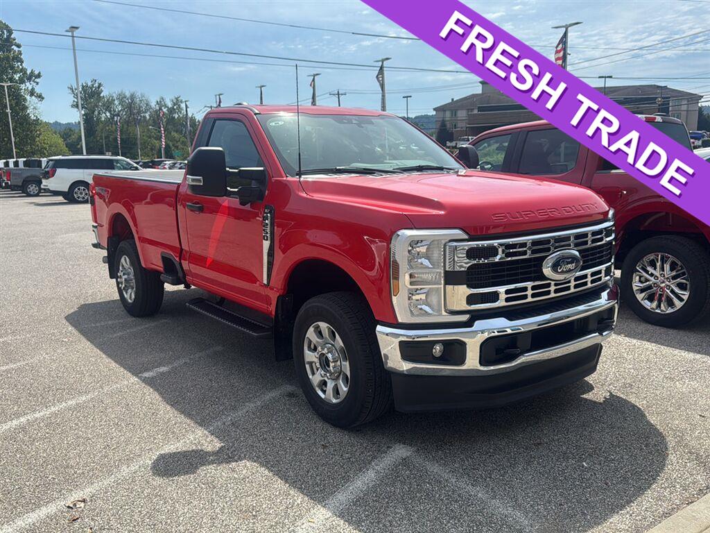 Race Red 2024 Ford F-250 Super Duty Pickup Truck Four-Wheel Drive Automatic
