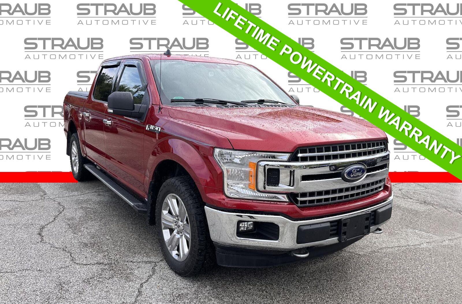 Ruby Red Metallic Tinted Clearcoat 2019 Ford F-150 Pickup Truck Four-Wheel Drive Automatic
