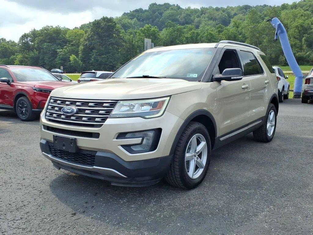 White Gold 2017 Ford Explorer SUV / Crossover All-Wheel Drive 6-Speed Automatic