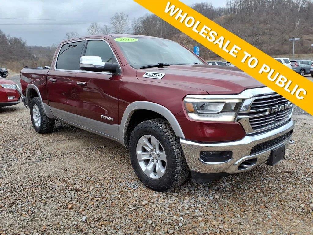 Delmonico Red Pearlcoat 2019 RAM 1500 Pickup Truck Four-Wheel Drive 8-Speed Automatic