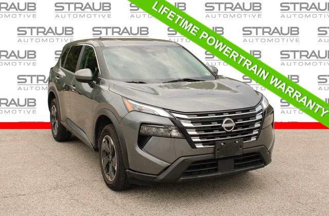 Gray (Gun Metallic) 2024 Nissan Rogue SUV / Crossover All-Wheel Drive Continuously Variable Transmission