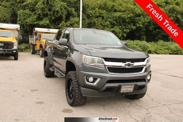 Cyber Gray Metallic 2016 Chevrolet Colorado Pickup Truck Four-Wheel Drive 6-Speed Automatic