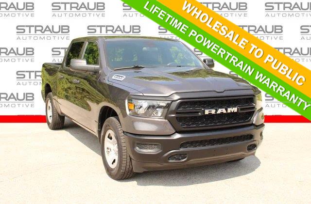 Gray (Granite Crystal Metallic Clearcoat) 2023 RAM 1500 Pickup Truck Four-Wheel Drive 8-Speed Automatic