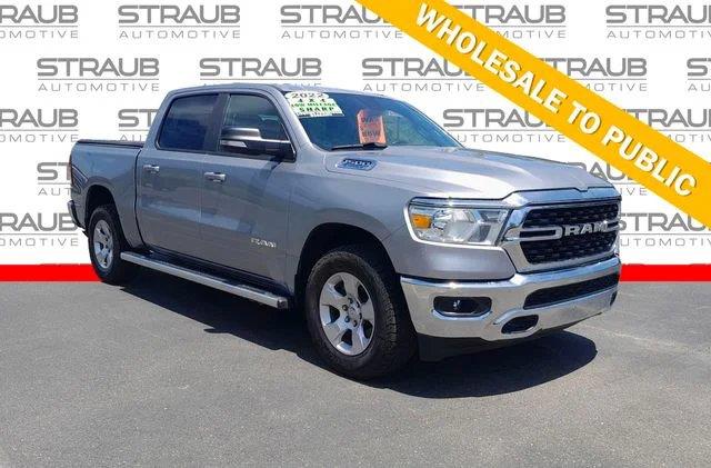 Billet Silver Metallic Clearcoat 2022 RAM 1500 Pickup Truck Four-Wheel Drive 8-Speed Automatic