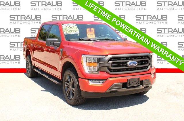 Hot Pepper Red Tinted Clearcoat 2023 Ford F-150 Pickup Truck Four-Wheel Drive Automatic
