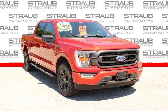 Hot Pepper Red Tinted Clearcoat 2023 Ford F-150 Pickup Truck Four-Wheel Drive Automatic