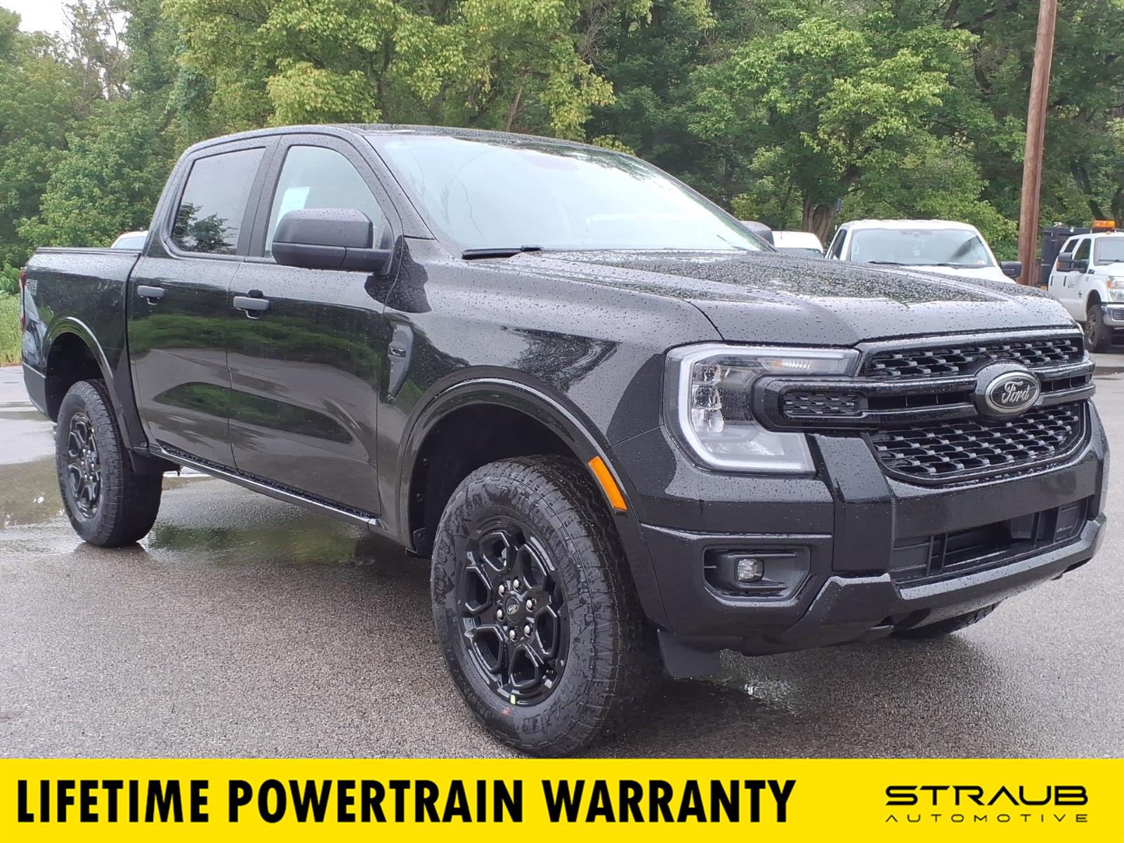 Shadow Black 2026 Ford Ranger Pickup Truck Four-Wheel Drive Automatic