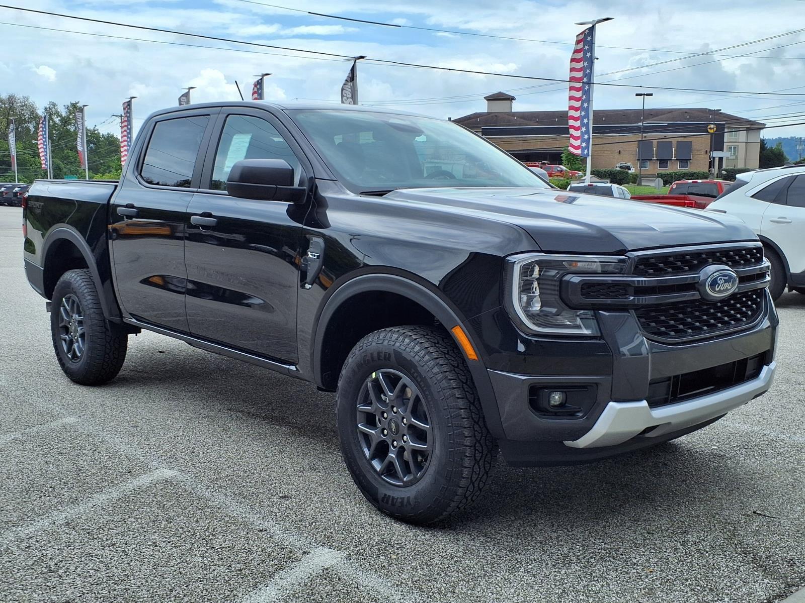 Shadow Black 2026 Ford Ranger Pickup Truck Four-Wheel Drive Automatic