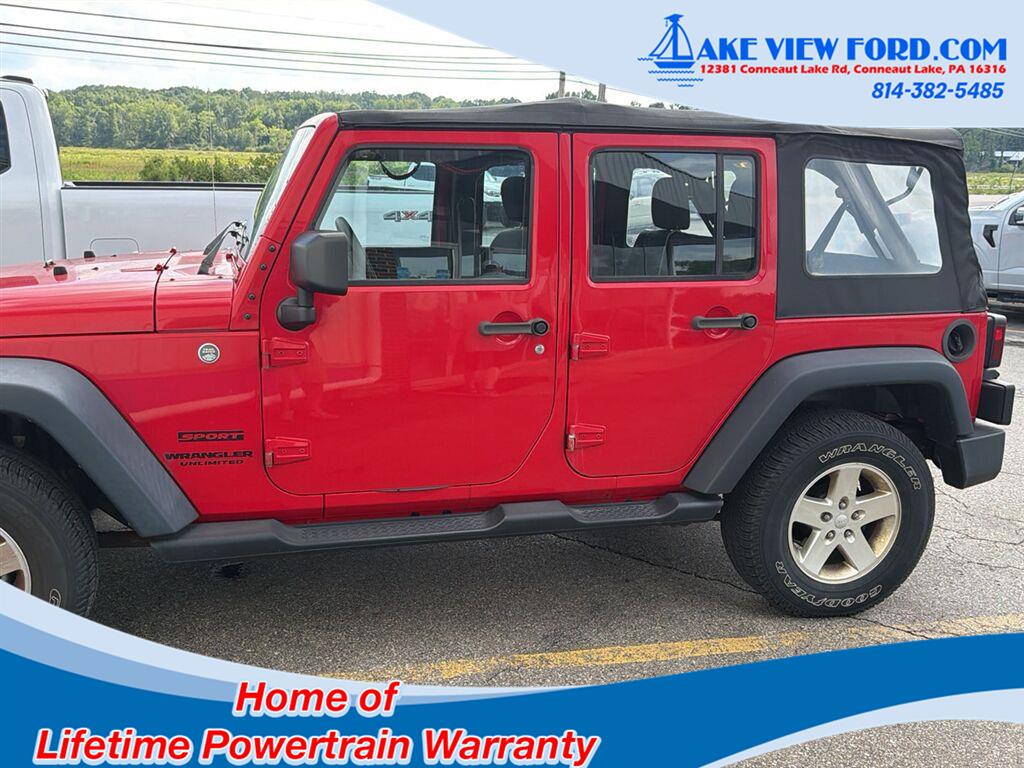 2015 Jeep Wrangler Unlimited Sport at Humes CDJR